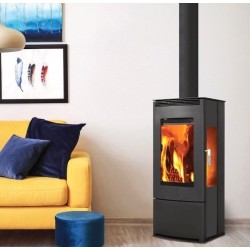 Poêle à bois Talma tri-vision Supra 9.1kW