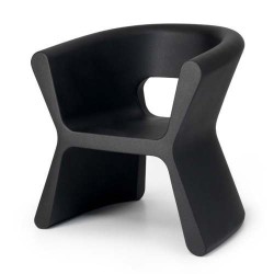 Pal Sillon  Fauteuil Vondom Noir