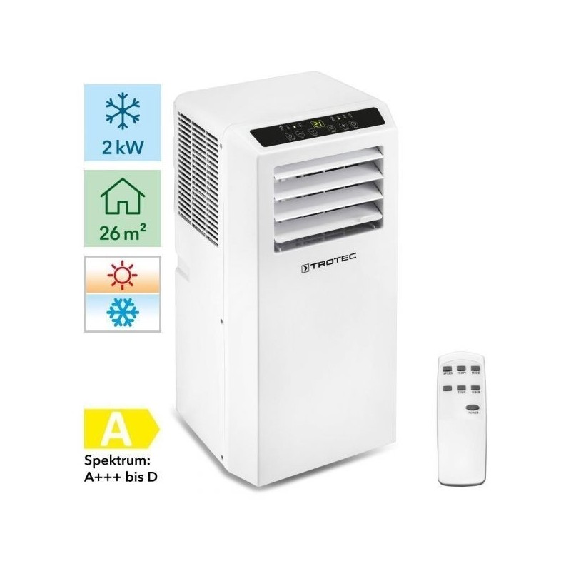 Climatiseur Trotec Mobile PAC 2010 X jusqu'à 26 m2