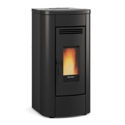Belüfteter Pelletofen La Nordica Extraflame Klaudia 8kW Schwarz