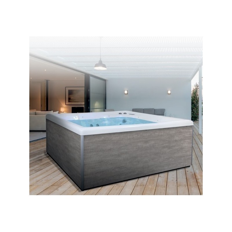 Spa acrylique Square NetSpa Wave 5 places
