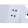Square NetSpa Wave 5 seater acrylic spa