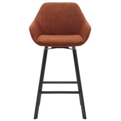 Set mit 2 Stühlen drehbare Arbeitsplatte Soft VeryForma Caramel Stoff