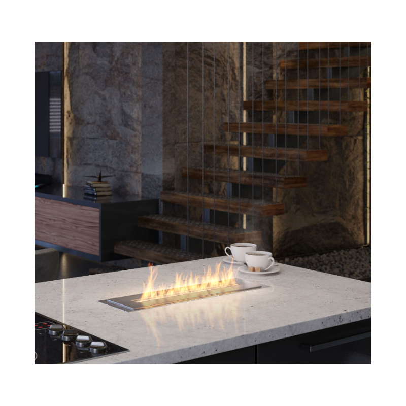 Bioethanol Burner SIMPLEfire 1L Built-in 50 Stainless Steel