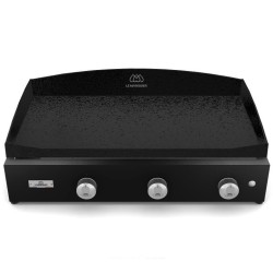 Plancha Pure 375 noire à gaz Le Marquier