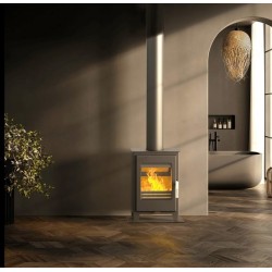 Poêle à bois Oscar sur pieds Supra 4.8kW